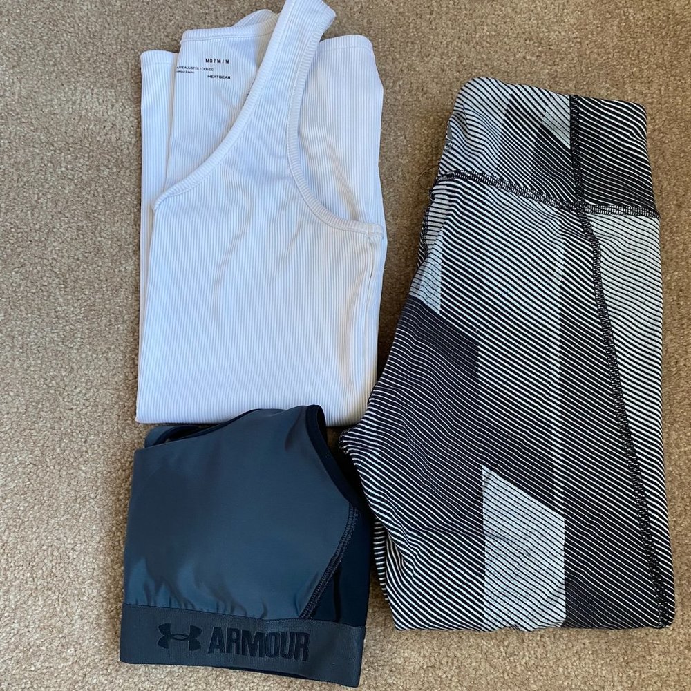 Under Armour/Reebok Workout Bundle - image 1